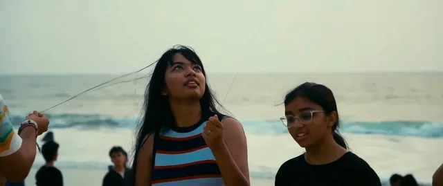 Students enjoying the evening at NITK beach